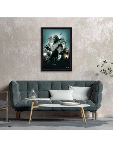 Tableau Bad King Sylvain Binet – Décoration murale moderne