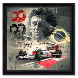 "Ayrton Senna", Tableau XXL...