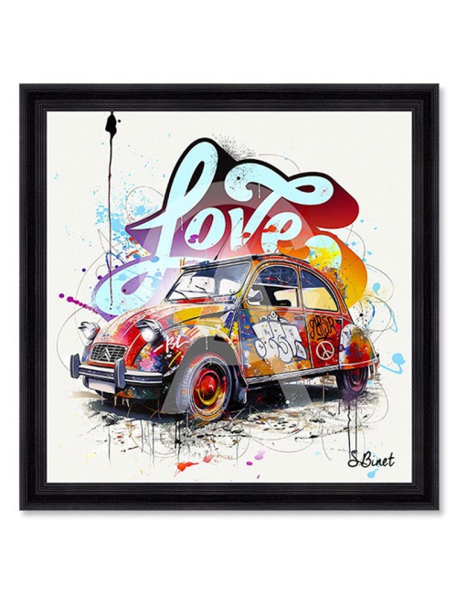 "2CV Love", Tableau de Sylvain Binet