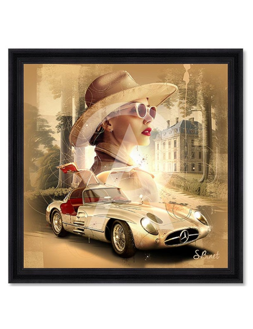 "Mercedes 300 SLR", Tableau XXL de Sylvain Binet