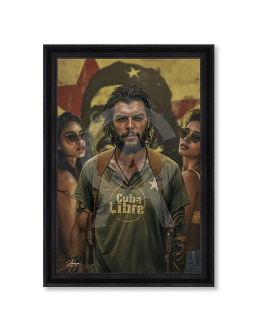 "El Che,Cuba libre",80x120cm, Alexandre Granger