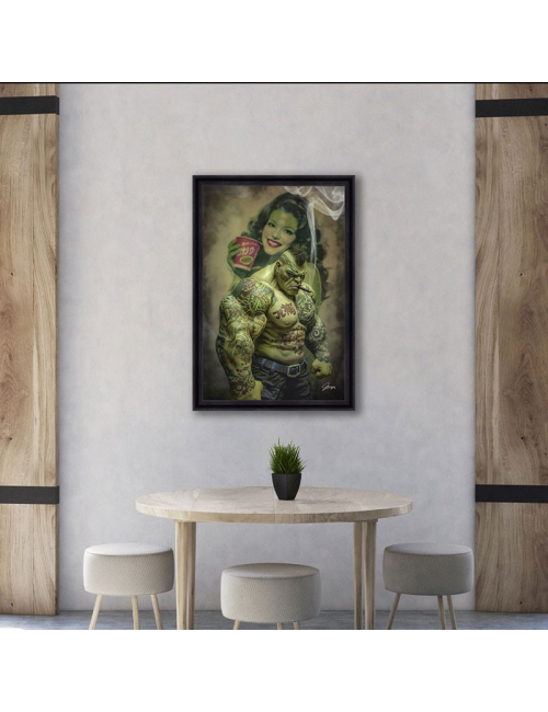 "Hulkuza", Tableau 80x120cm de Granger