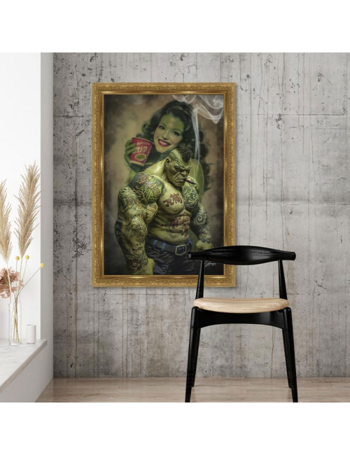"Hulkuza", Tableau 80x120cm de Granger