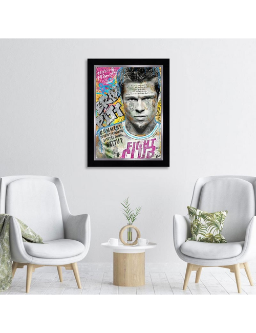 "Brad Pitt", Tableau de ROMARIC