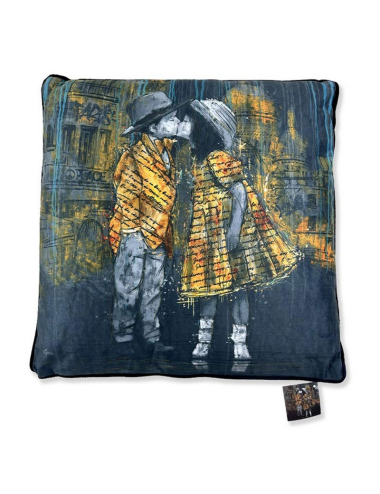 "Les petits amoureux", Lot de 2 coussins, Romaric