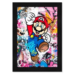 "Mario bros", Tableau contemporain de Kalyssa