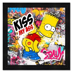 "Simpson",Tableau contemporain KALYSSA