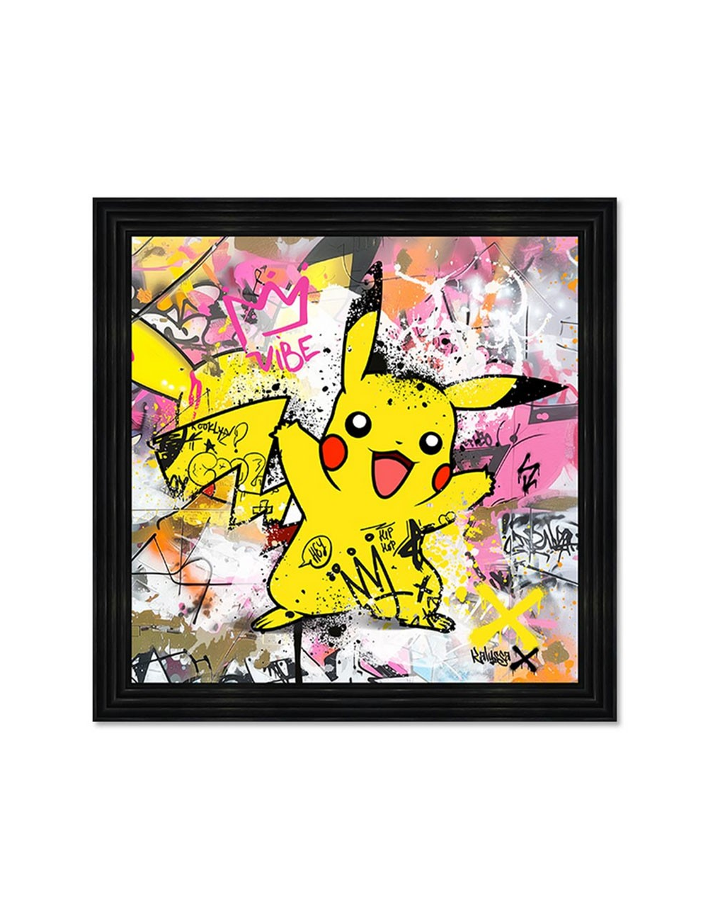 Pikachu – Tableau signé KALYSSA