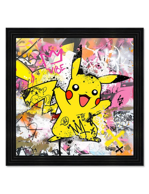 Pikachu – Tableau signé KALYSSA