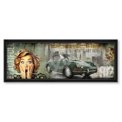 "Porsche, Art Vintage", Tableau de RUBIX