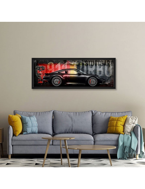 Tableau Porsche 911 Turbo par Rubix