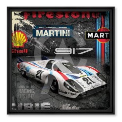 "Porsche 917", Tableau contemporain par Rubix