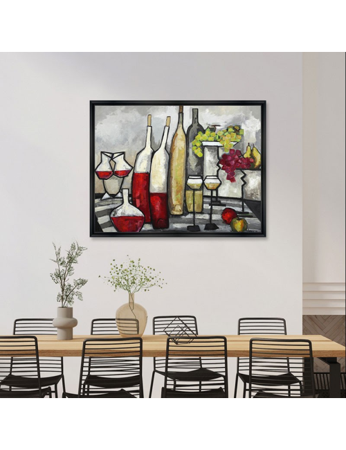 Tableau Le Banquet par Martine Gonnin