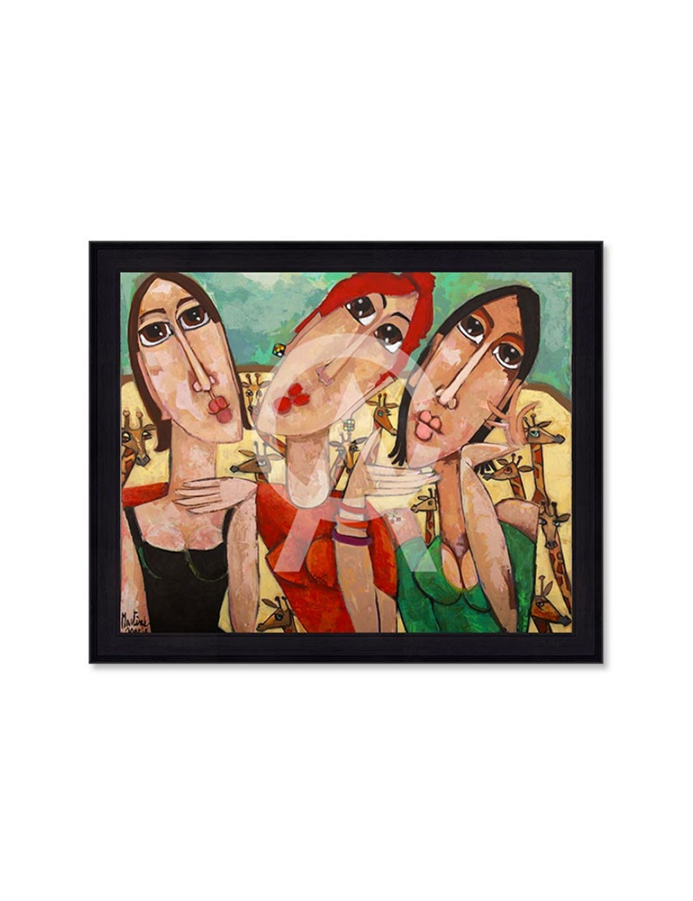 Saperlipopette – Tableau de Martine Gonnin