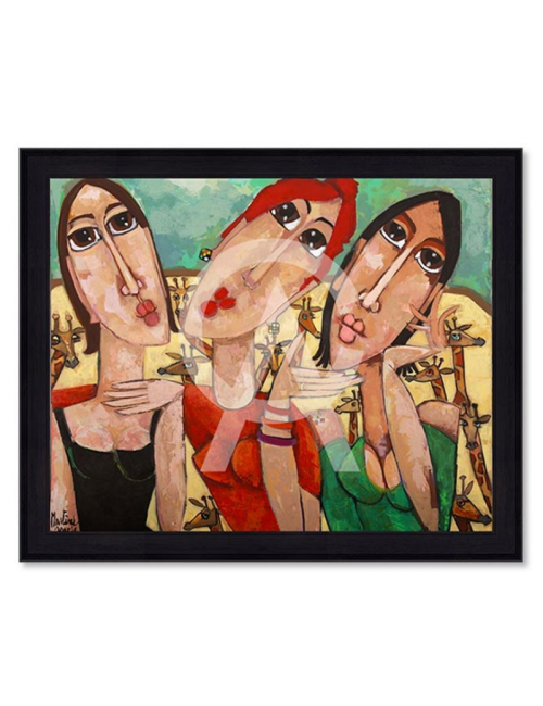 Saperlipopette – Tableau de Martine Gonnin