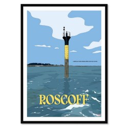 "Roscoff", Travel poster...