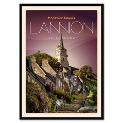 "Lannion"Tableau Bretagne...