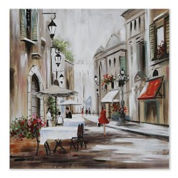 "En ville", Tableau contemporain