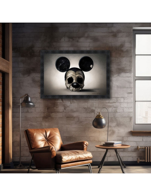 "RIP Mickey",80x120cm, Alexandre Granger