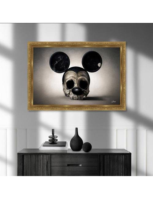 "RIP Mickey",80x120cm, Alexandre Granger