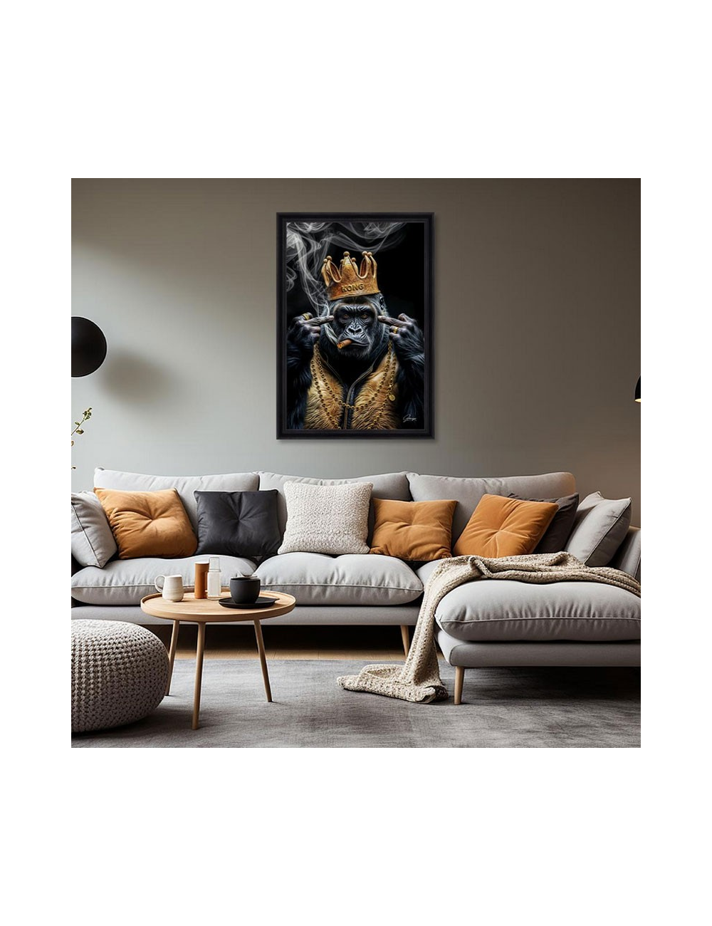 Cadre Ice Cream - Art Mural Pop Art Par Alexandre Granger - 60x40 Cm - Neuf