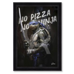 "No pizza, No Ninja", tableau XXL d'Alexandre Granger