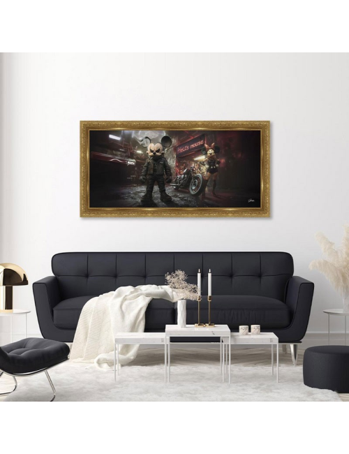 "Hells Mouse",tableau XXL d'Alexandre Granger