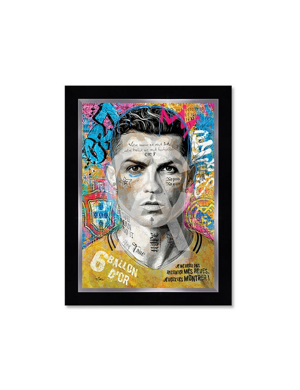 "Ronaldo", Tableau XXL de Romaric
