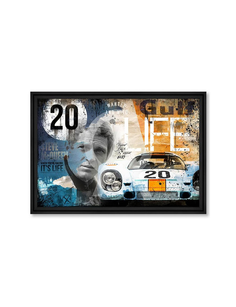 Tableau Porsche 917K Steve McQueen –Rubix