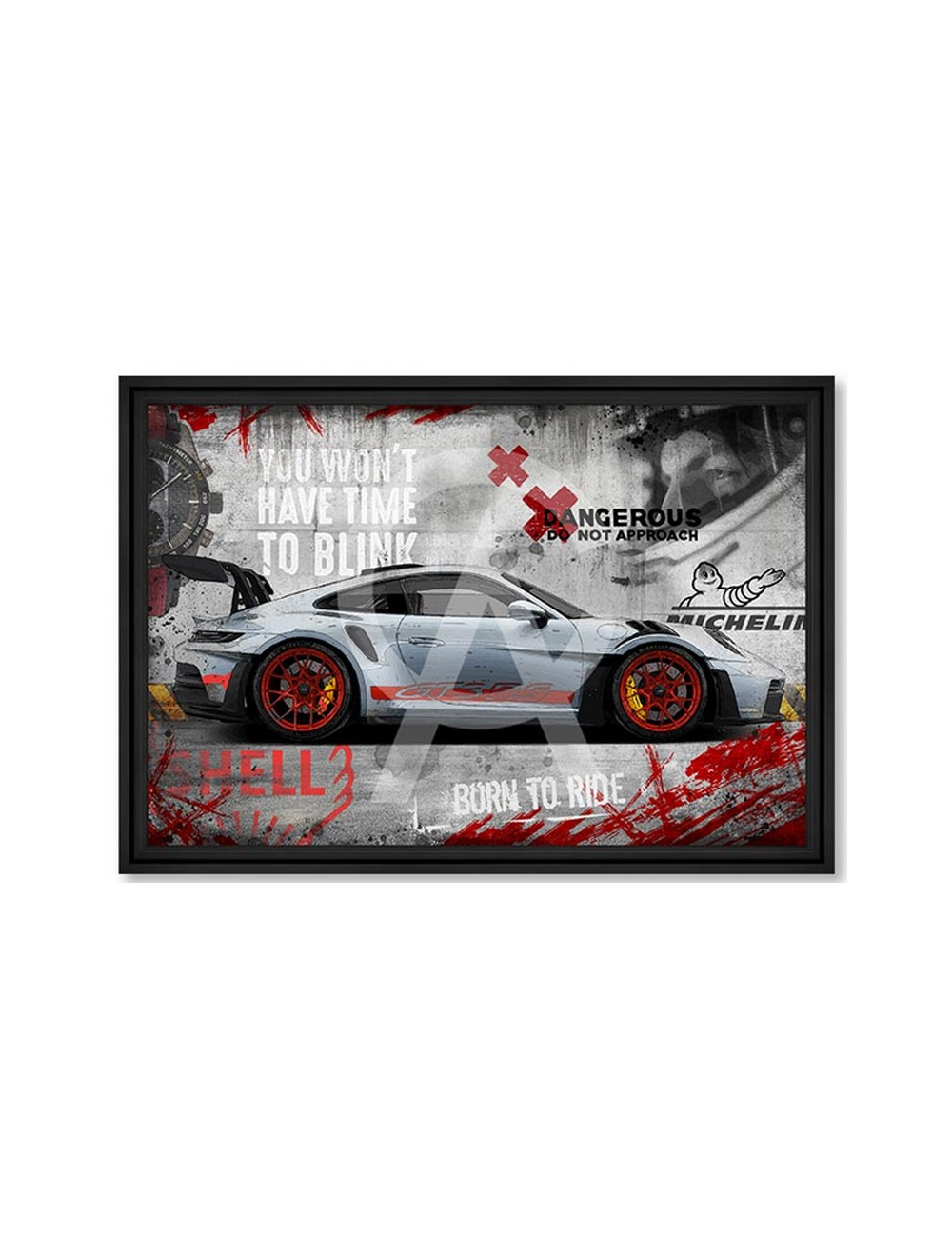 Tableau GT3 RS Red par Rubix