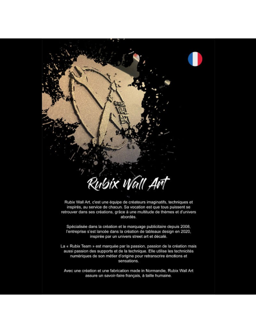 Tableau GT3 RS Red par Rubix 80x120 cm
