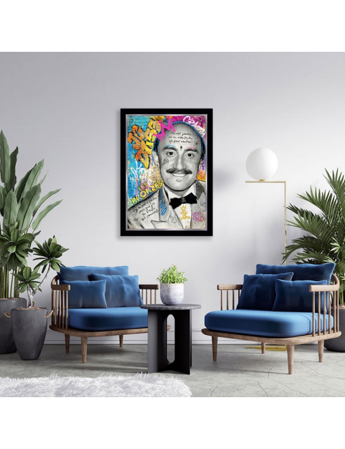 "Michel Blanc" Tableau XXL par Romaric