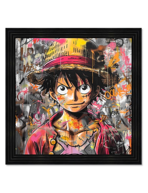 Luffy One Piece – Tableau signé KALYSSA
