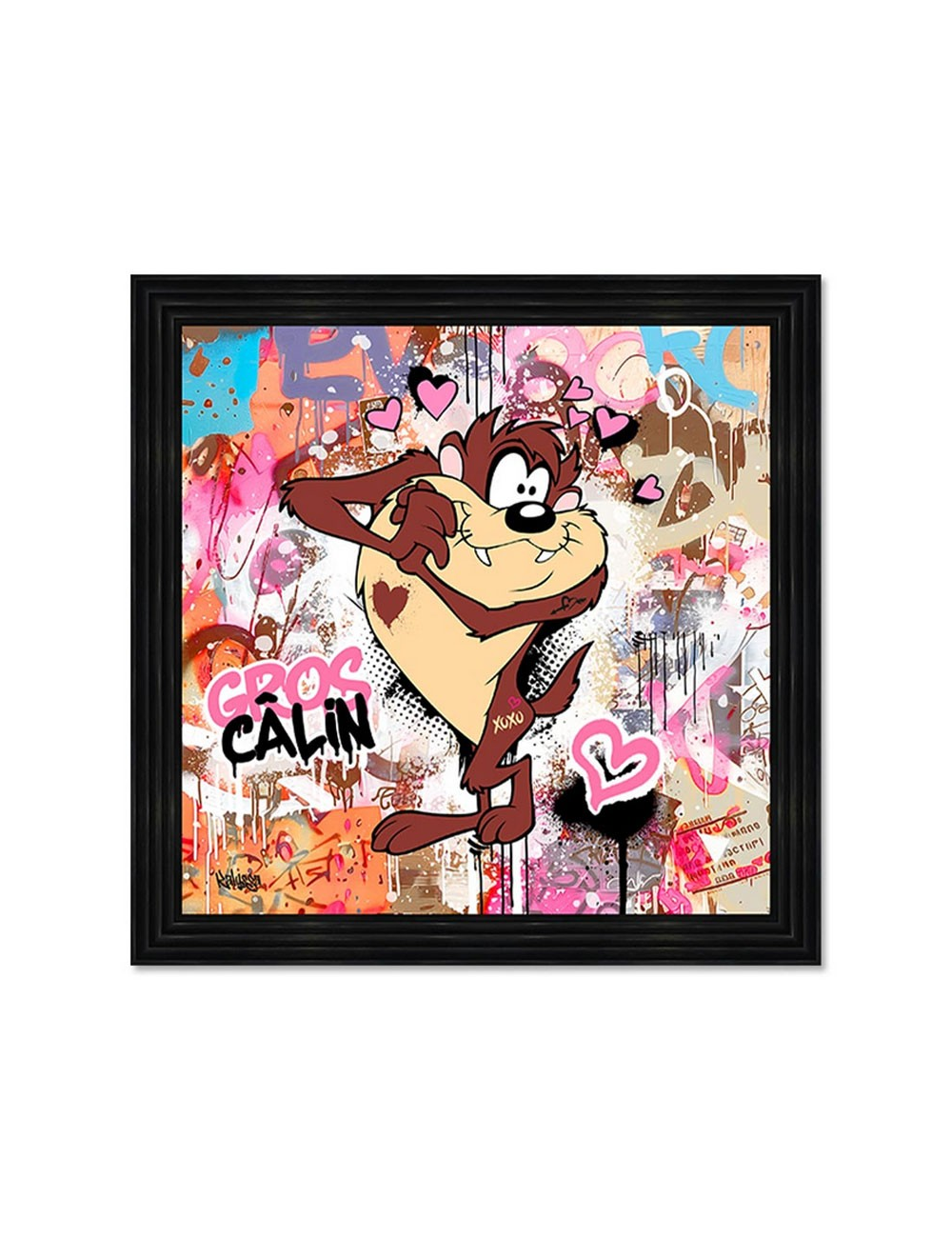 Taz – Tableau street art pop signé KALYSSA