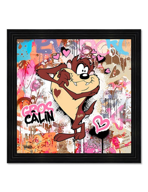 Taz – Tableau street art pop signé KALYSSA