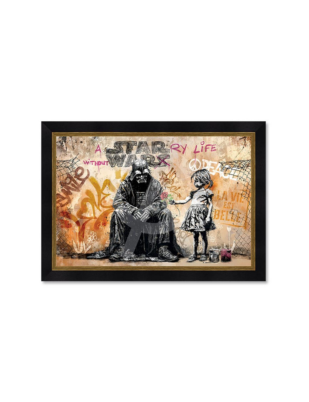 "Dark vador et la petite fille"-par Romaric-80x120cm