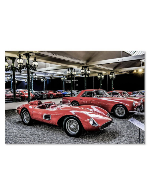 "Élégance Automobile"-Tableau en verre-60x90