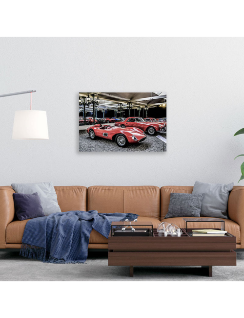 "Élégance Automobile"-Tableau en verre-60x90