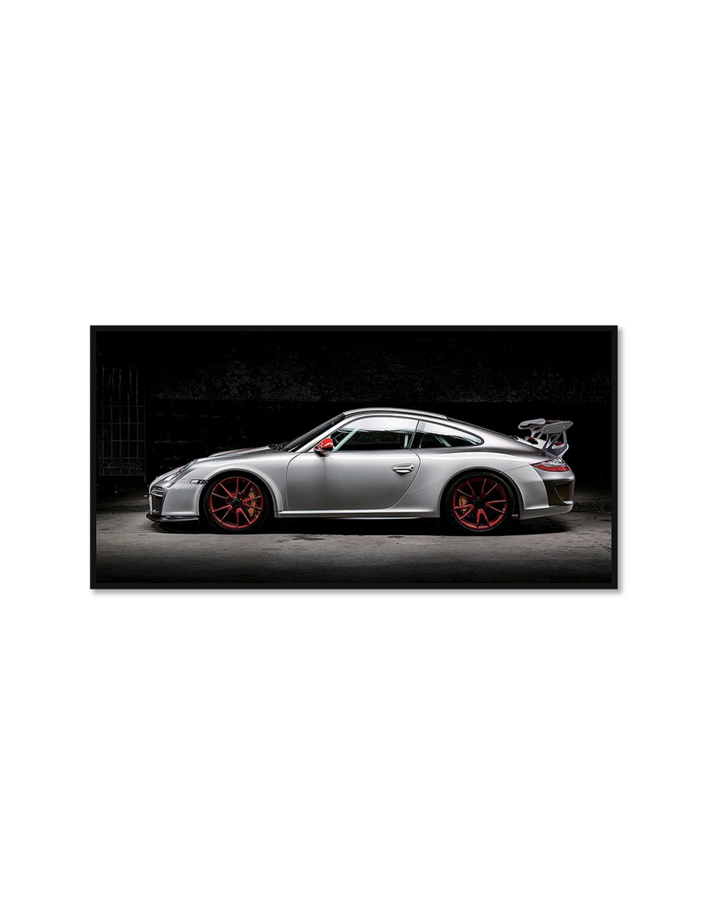 Porsche 911 GT3-Tableau en verre-50x100