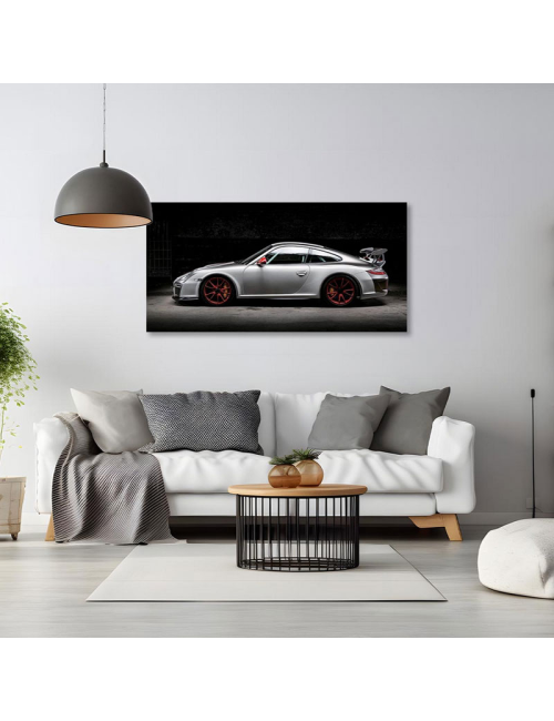 Porsche 911 GT3-Tableau en verre-50x100