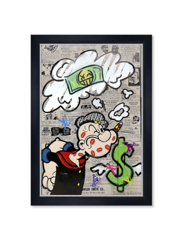 Tableau Popeye pop art – déco murale 60x90