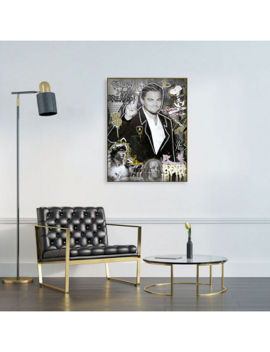 Tableau Leonardo DiCaprio – pop art 60x90