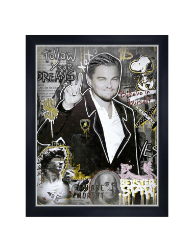 Tableau Leonardo DiCaprio – pop art 60x90