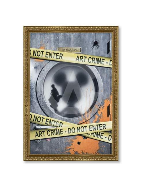 ART CRIME,Tableau 80x120 d'Alexandre Granger