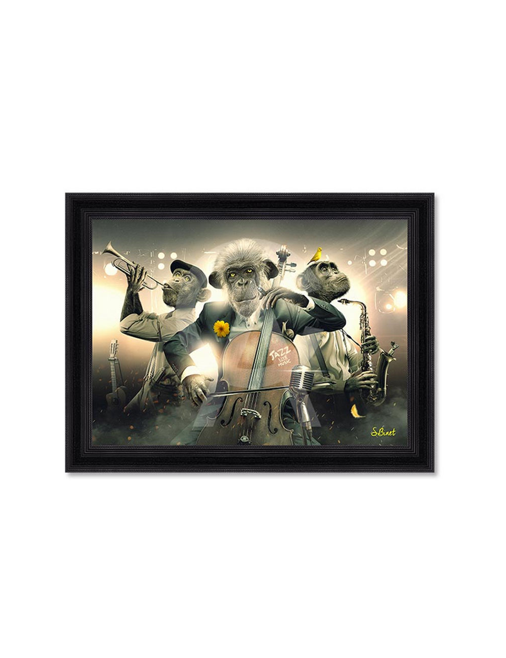 JAZZ TRIO, Tableau de Sylvain Binet