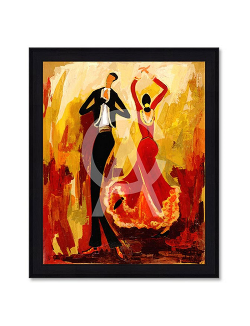 Tableau Flamenco 80x100 – Martine Gonnin