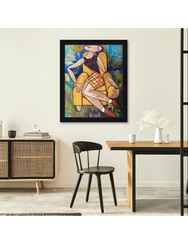 AGLAÉ – Tableau de Martine Gonnin