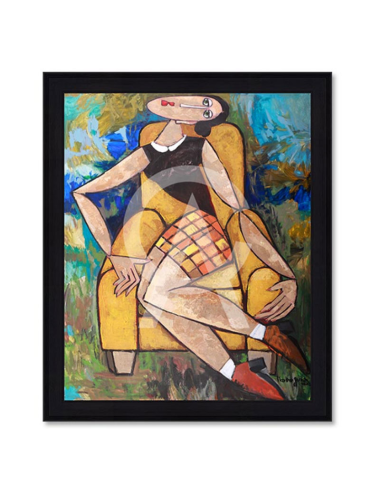 AGLAÉ – Tableau de Martine Gonnin