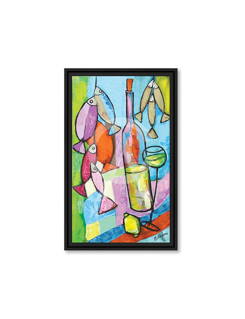 Tableau TRIO ARCACHON – Martine Gonnin