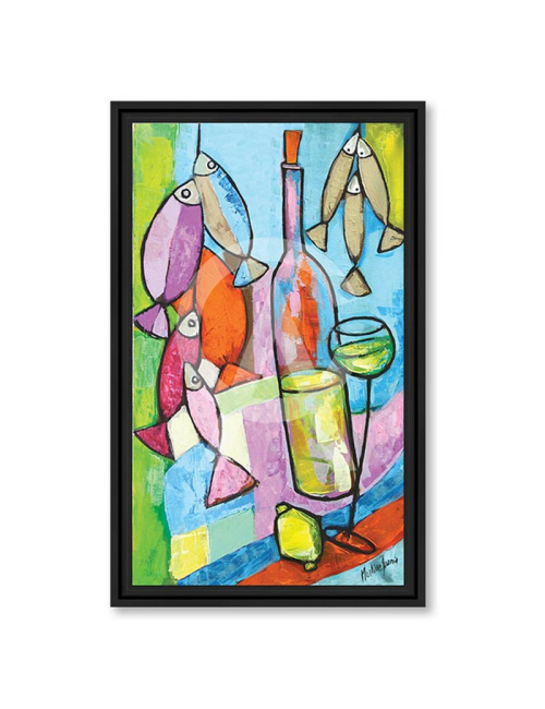 Tableau TRIO ARCACHON – Martine Gonnin